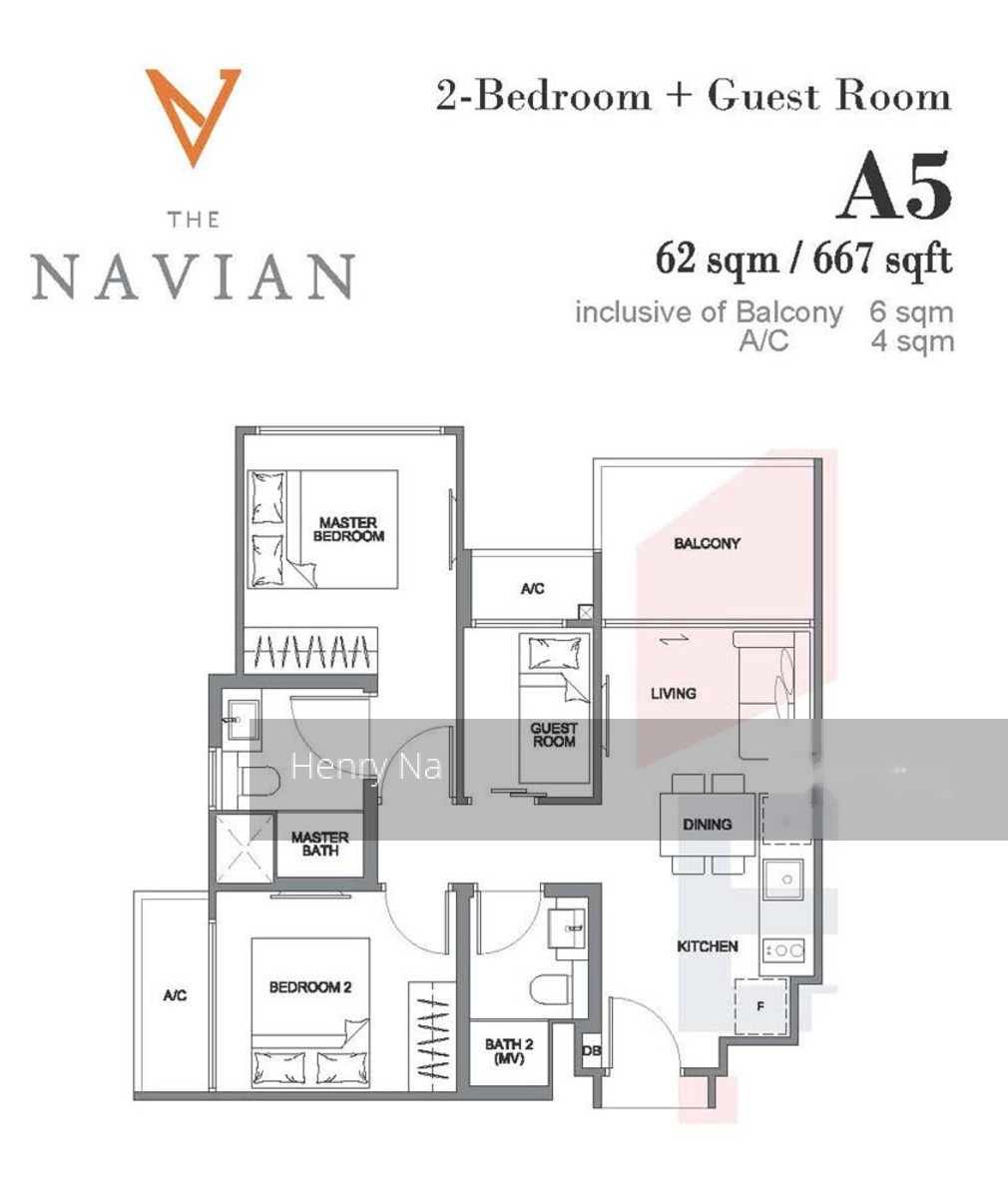 The Navian (D14), Apartment #155981062